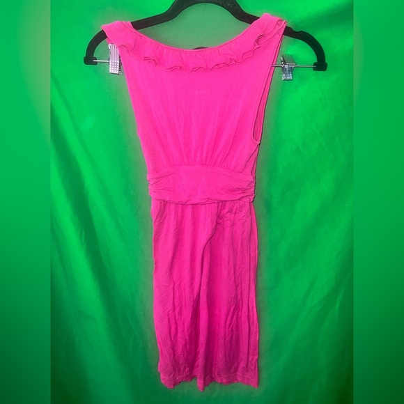 Ella Moss Elegant Pink Sleeveless Mini Dress size XS - Used Condition - Picture 3 of 6
